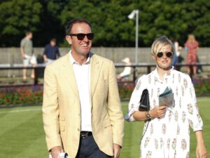 78F5755 Charlie Appleby and his wife