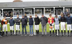20J8469 Minutes silence at Uttoxeter
