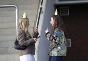 78F1305 Funny Hats at Cheltenham
