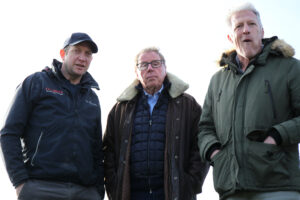 EN4D5705 Ben Pauling and Harry Redknapp